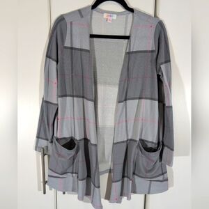 LuLaRoe Mid Length Open Cardigan Size Small